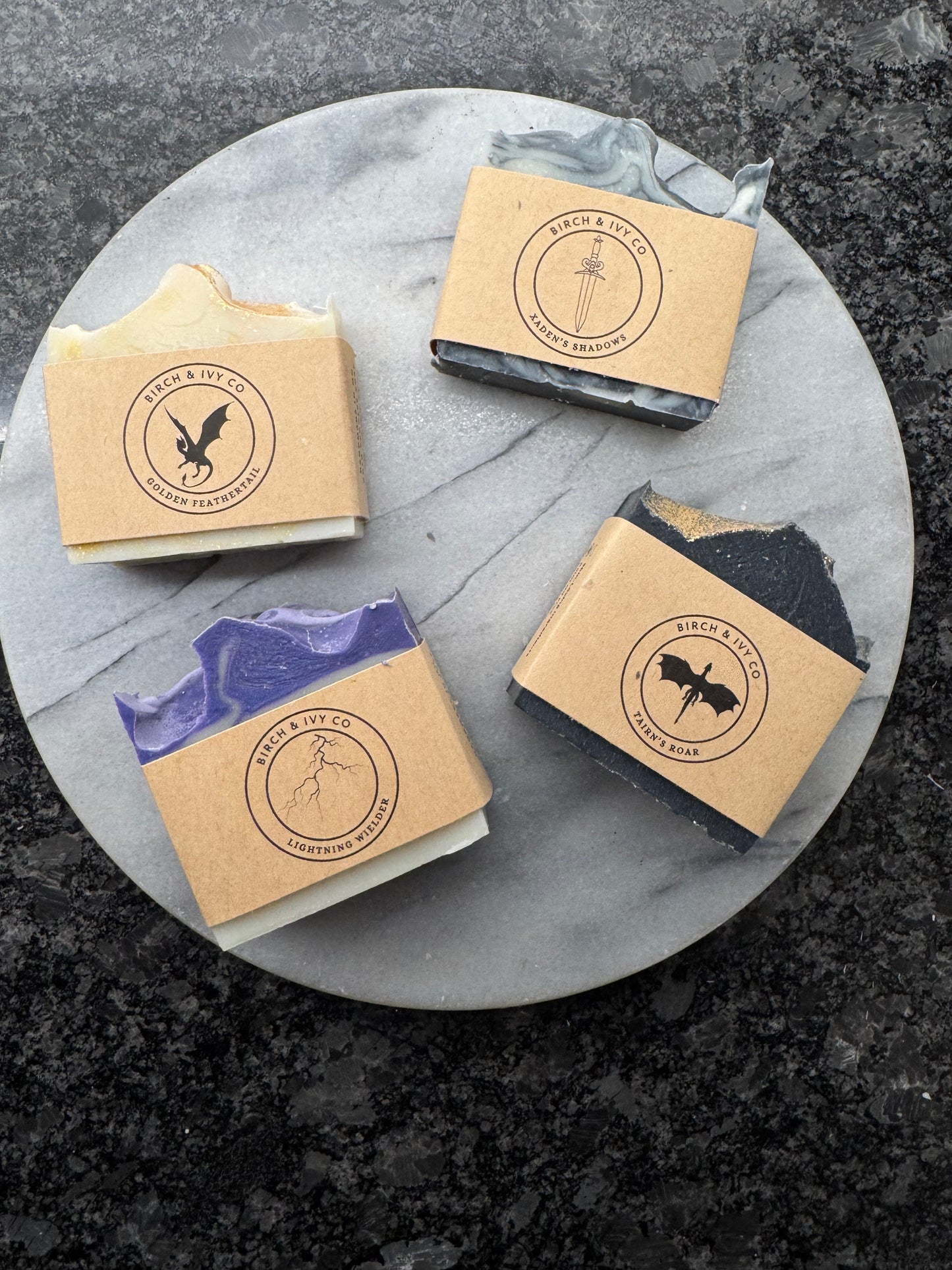 Birch and Ivy co | Lightning Wielder | Cold Process Soap | 3.5oz