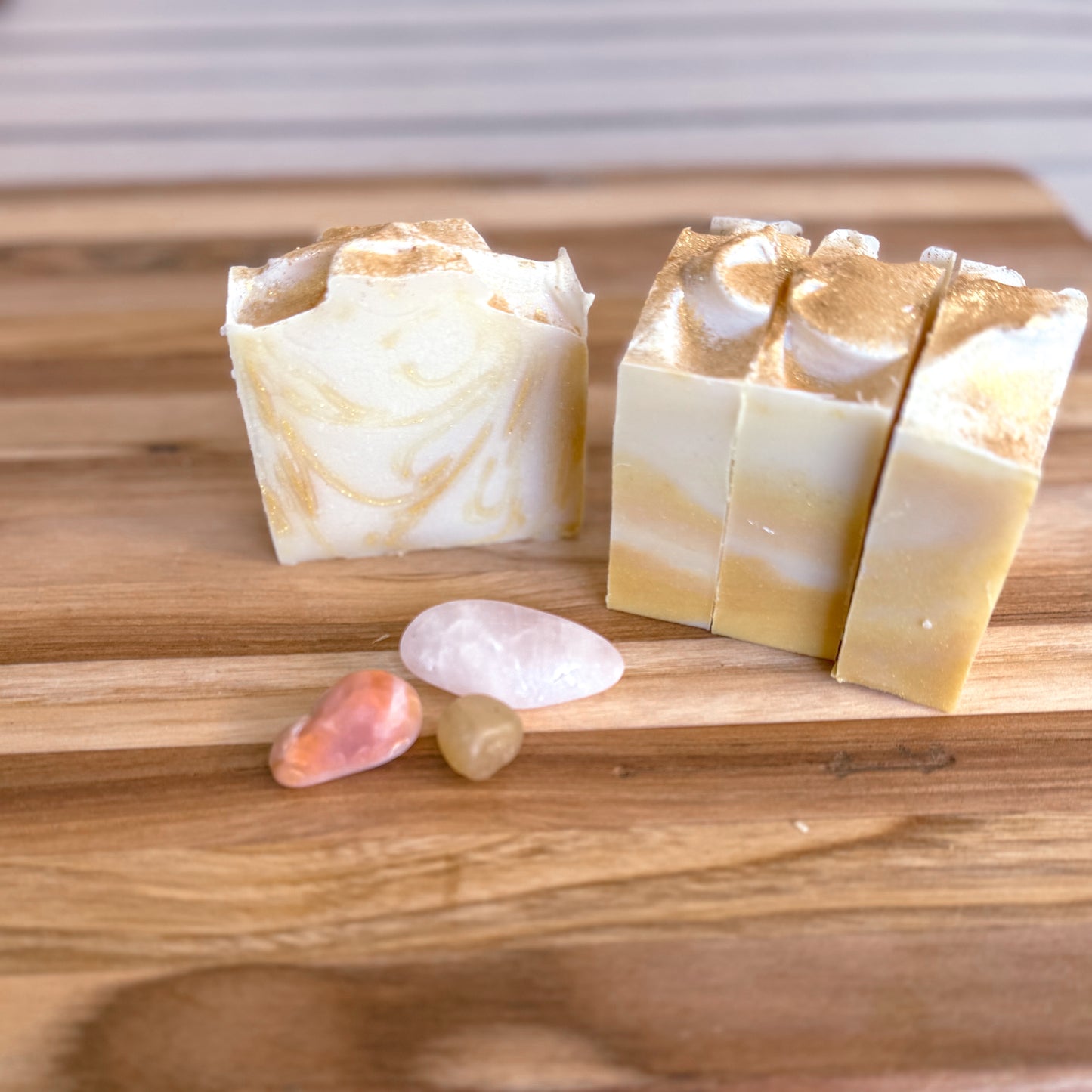 Birch and Ivy co | Golden Feathertail | Cold Process Soap | 3.5oz
