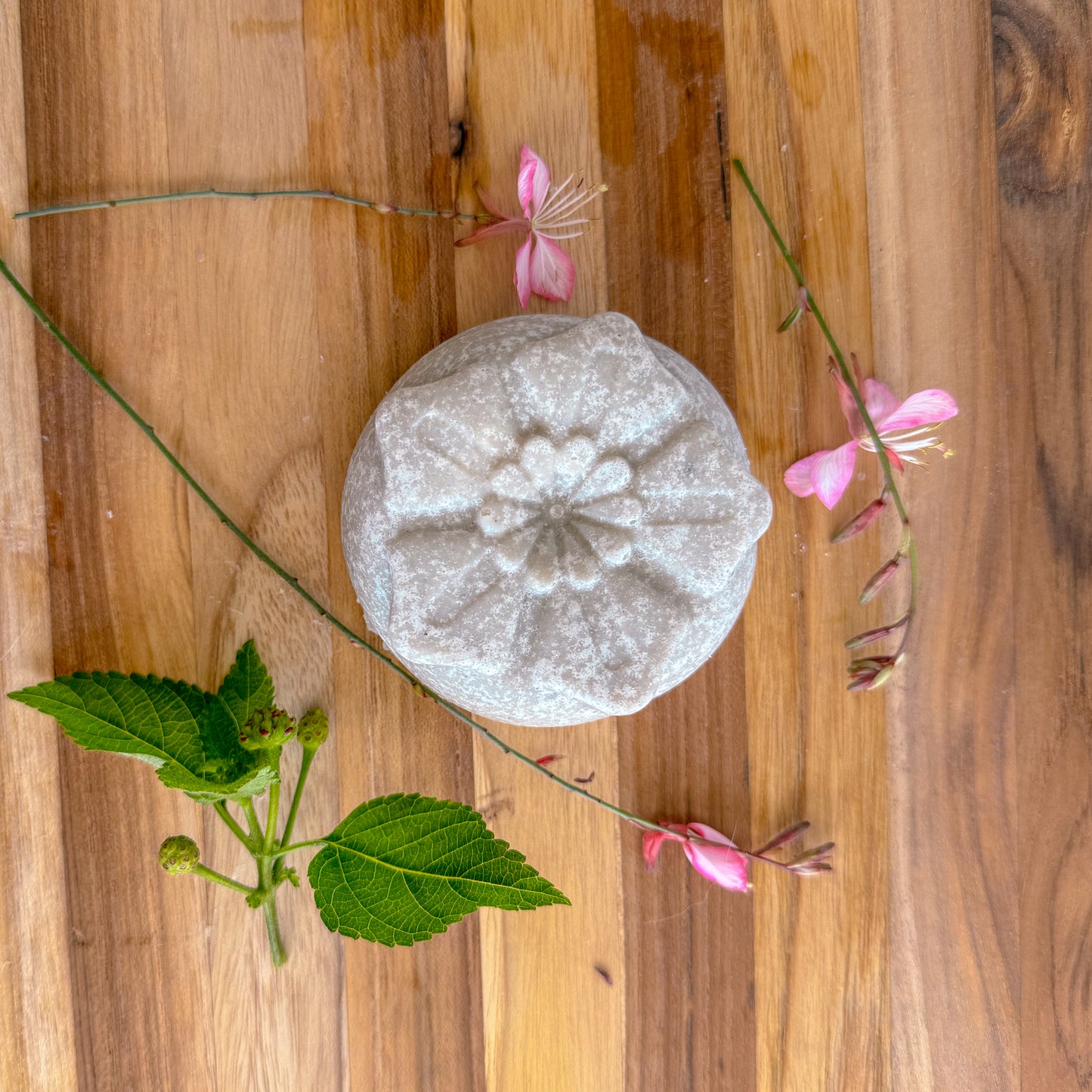 Birch and Ivy co | Cambrian Blue Cooling Salt Bar | Cold Process Soap | 3.5oz