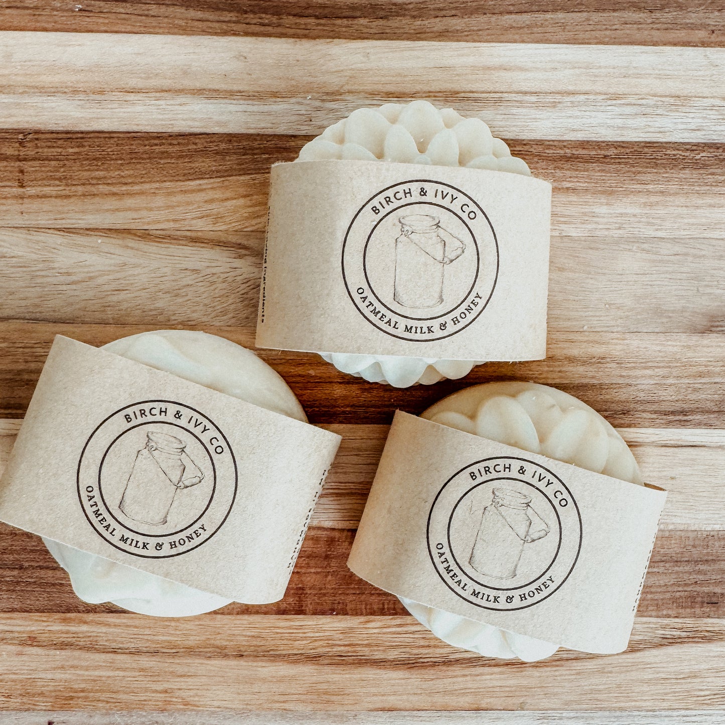 Birch and Ivy co | Oatmeal Milk and Honey | Cold Process Soap | 3.5oz