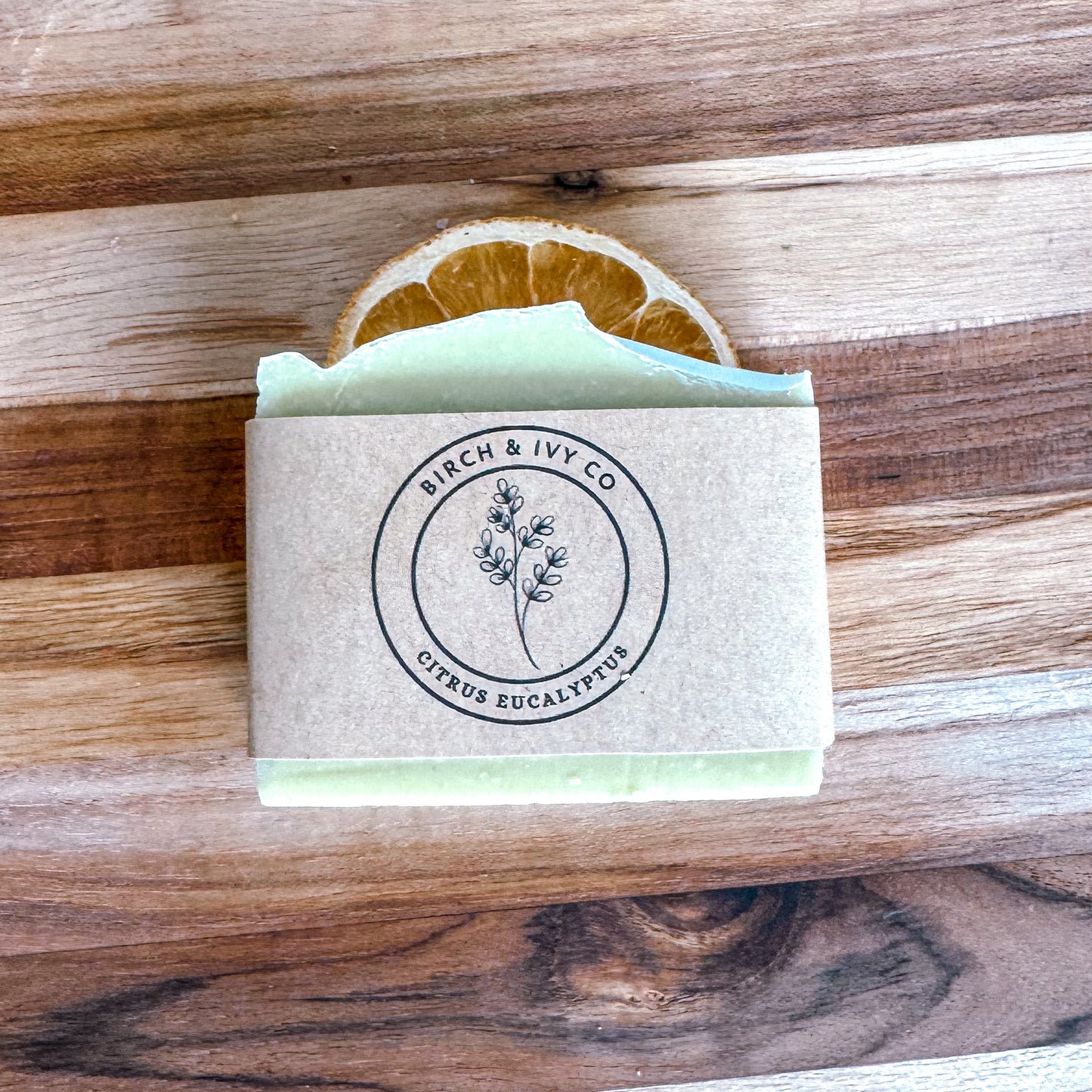 Birch and Ivy co | Citrus Eucalyptus | Cold Process Soap | 3.5oz