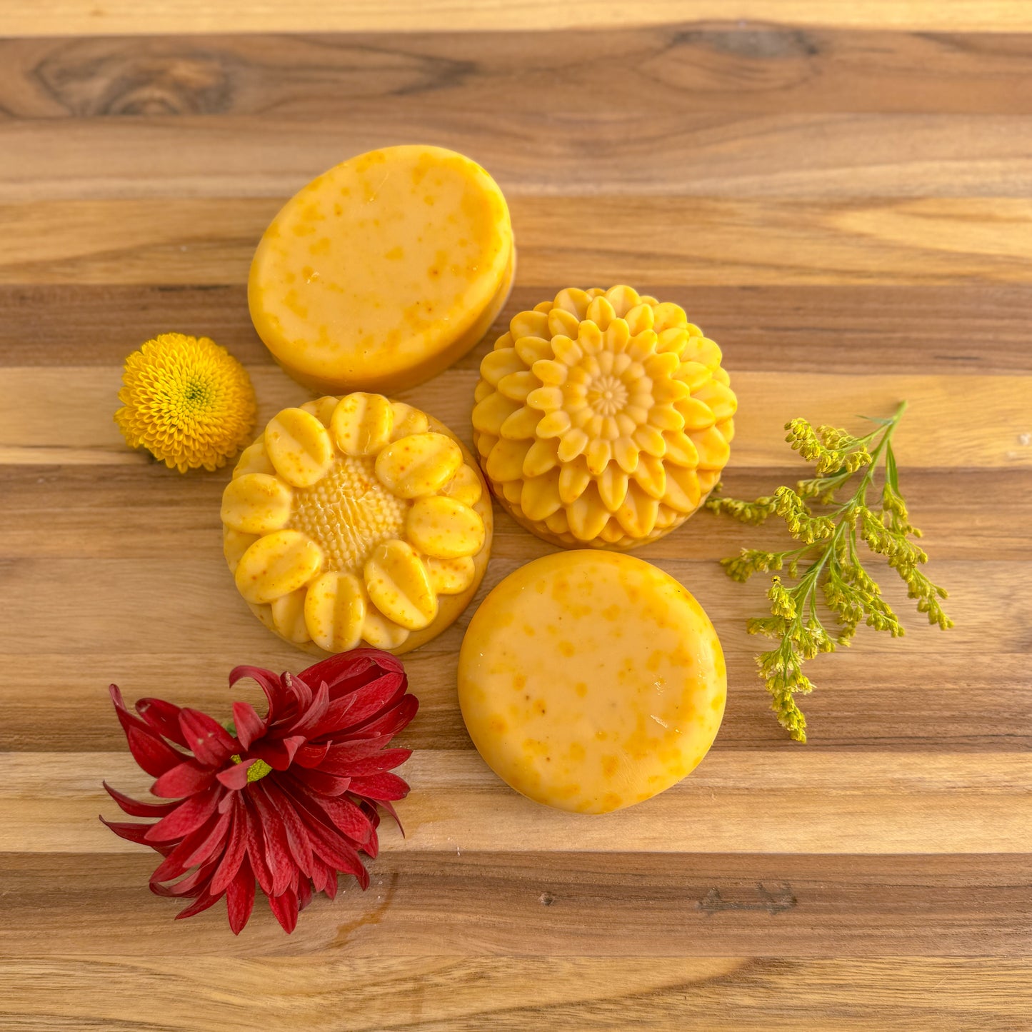 Birch and Ivy co | Sunflower & Cornsilk | Cold Process Soap